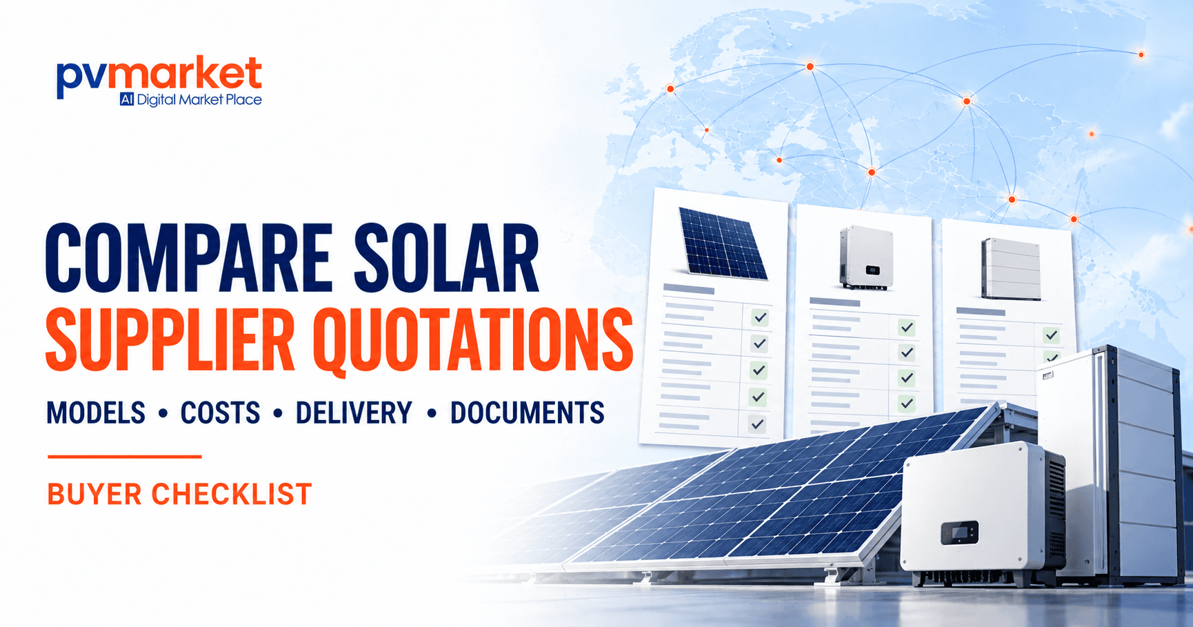 How to Compare Solar Equipment Supplier Quotations
