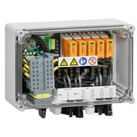 Fireman Switch with overvoltage protection (MC4-Evo 2 ) 2 MPPT, 2 Inputs / 1 Outputs per MPPT