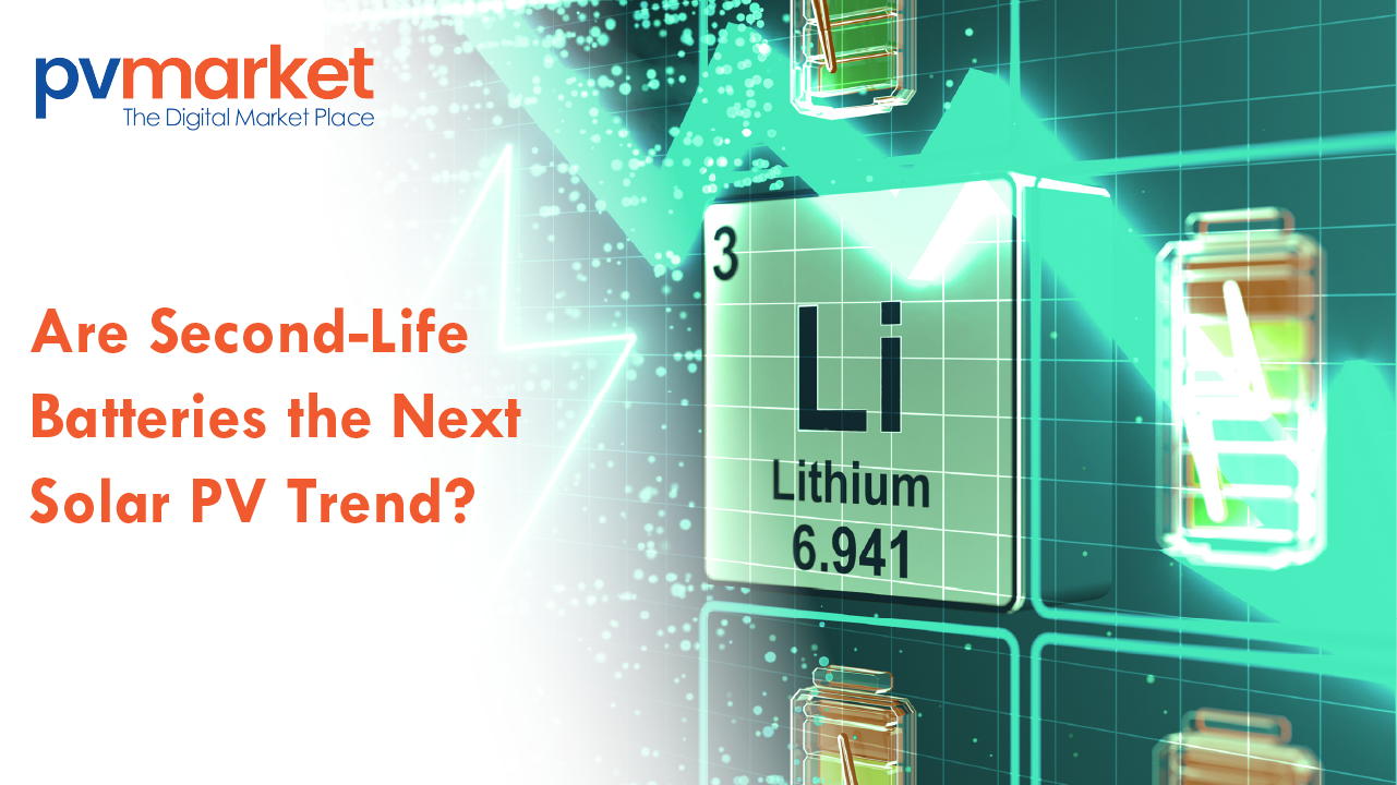 Falling Li-ion Battery Prices Mirror Solar PV Trends: Is There a Role for Second-Life Batteries Before Recycling?