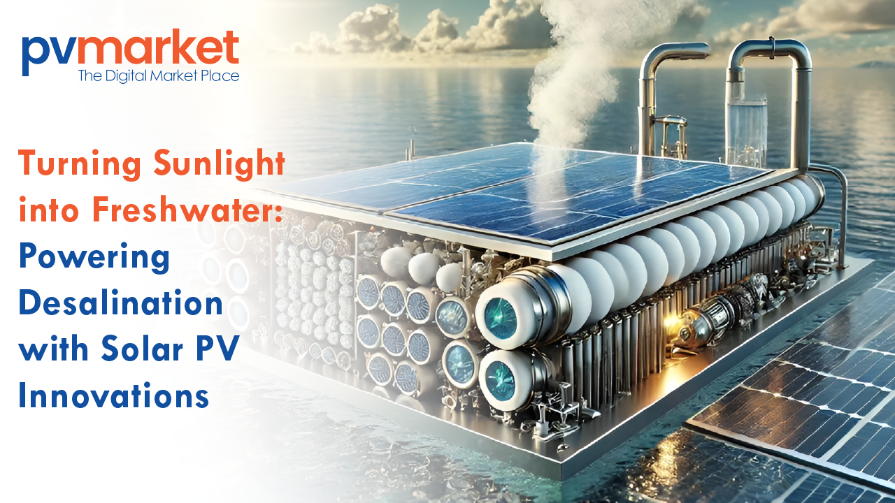 Turning Sunlight into Freshwater: Powering Desalination with Solar PV Innovations