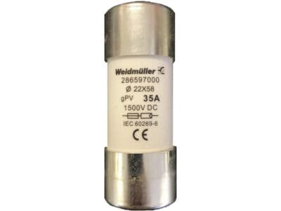 FUSE WSFL 22X58 35A 1K5V GPV