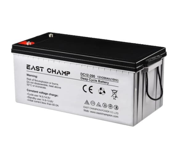 EAST CHAMP Deep Cycle Battery DC12-150 12V200AH