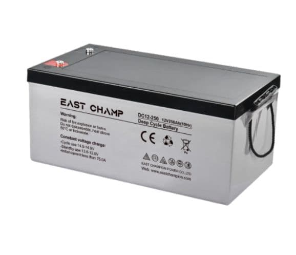 EAST CHAMP Deep Cycle Battery DC12-150 12V250AH