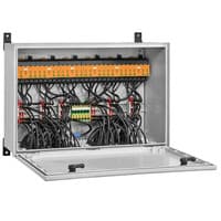Commercial combiner box, Without fuses, without switch (12 MPPT, 2 Inputs / 1 Output per MPPT) PVC DC 2I 1O 12MPP SPD1R WM4 11