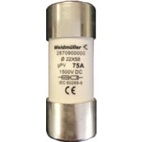 FUSE WSFL 22X58 75A 1K5V GPV