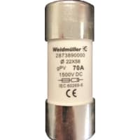 FUSE WSFL 22X58 70A 1K5V GPV