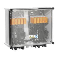 Commercial combiner box, Without fuses, without switch (4 MPPT, 2 Inputs / 1 Output per MPPT ) PVN1M4I8SXFXV1O1TXPX10