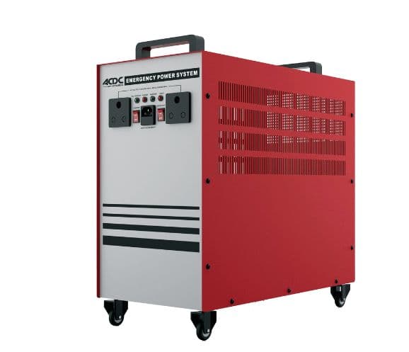 ACDC 2000W 230VAC 1 PH Mobile UPS Pure Sine Wave