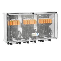 Commercial combiner box, Without fuses, without switch (6 MPPT, 2 Inputs / 1 Output per MPPT ) PVN1M6I12SXFXV1O1TXPX10