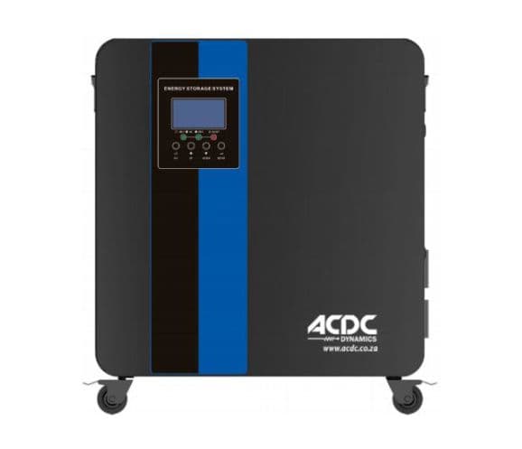 ACDC ESS 1Kw Pure Sine Wave Back-up Kit C/W 1024 Wh Lith Batt