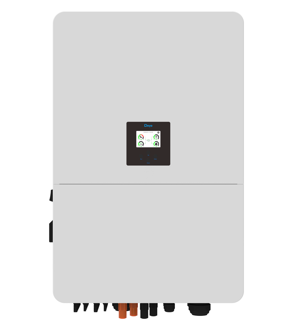 Deye SUN-80K-SG02HP3-EU-EM6 80kW Three Phase High Voltage Hybrid Inverter