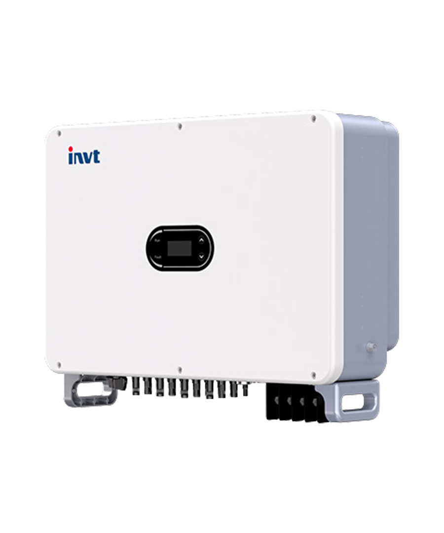 INVT - On-grid inverter 60KW 230V/400V,3 phase,4MPPTs with WIFI - XG60KTR