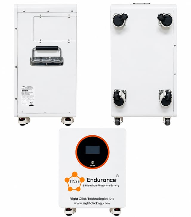 TINSE Endurance 5.12kWh 48V LiFePO4 Lithium Iron Phosphate Storage