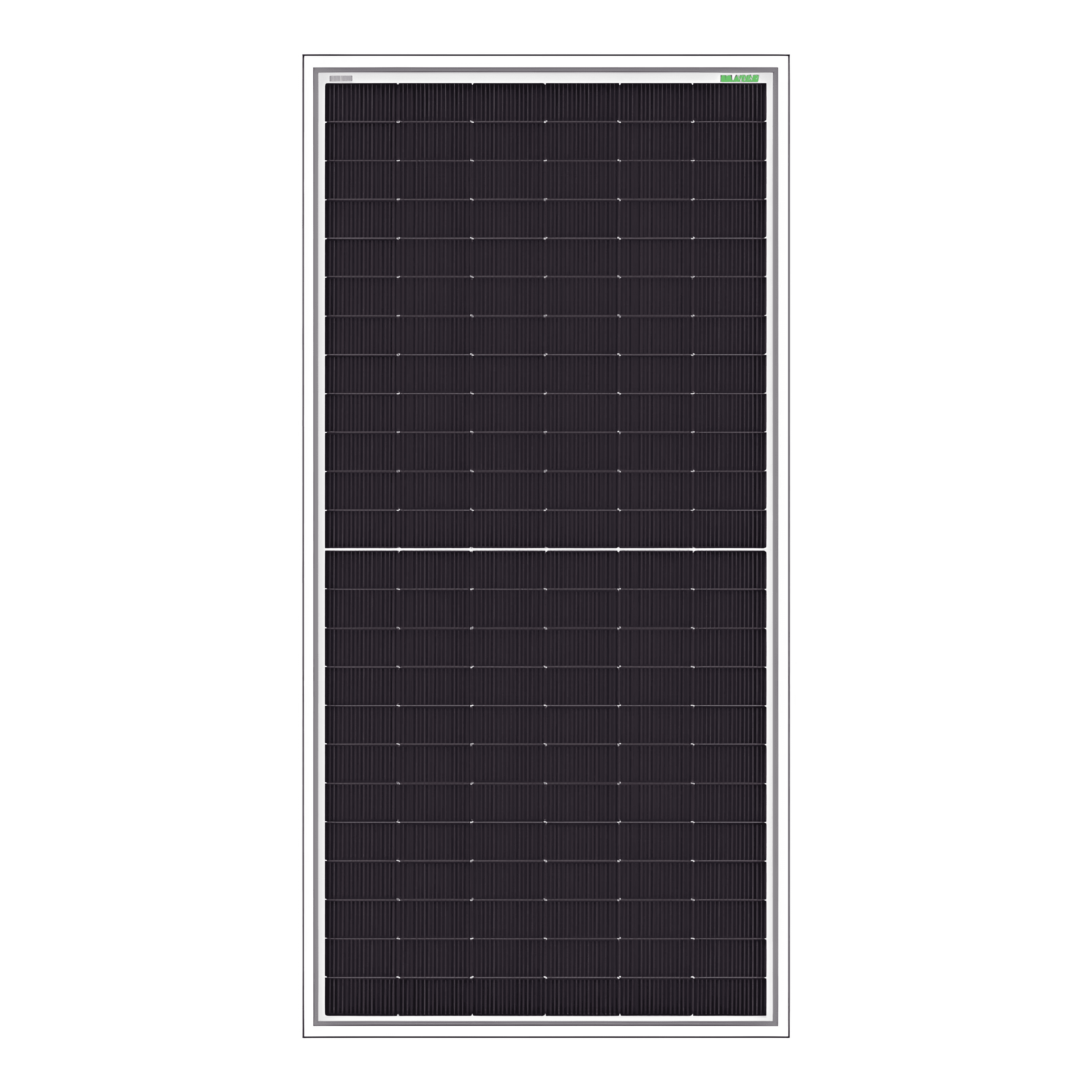 WAAREE 565Wp N-Type TOPCon Bifacial Dual Glass Solar Panel, 144 Cells, Non-DCR